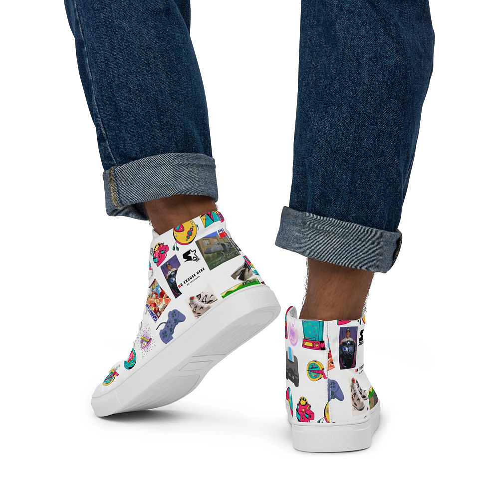 Thumbnail: Be Inspired 90s tributes high tops