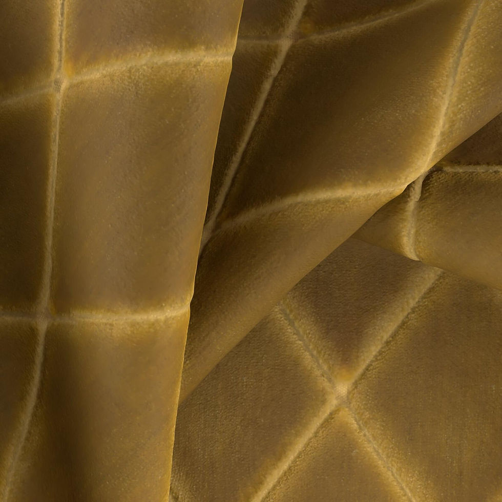 Thumbnail: PANTHEON Gold fabric swatch