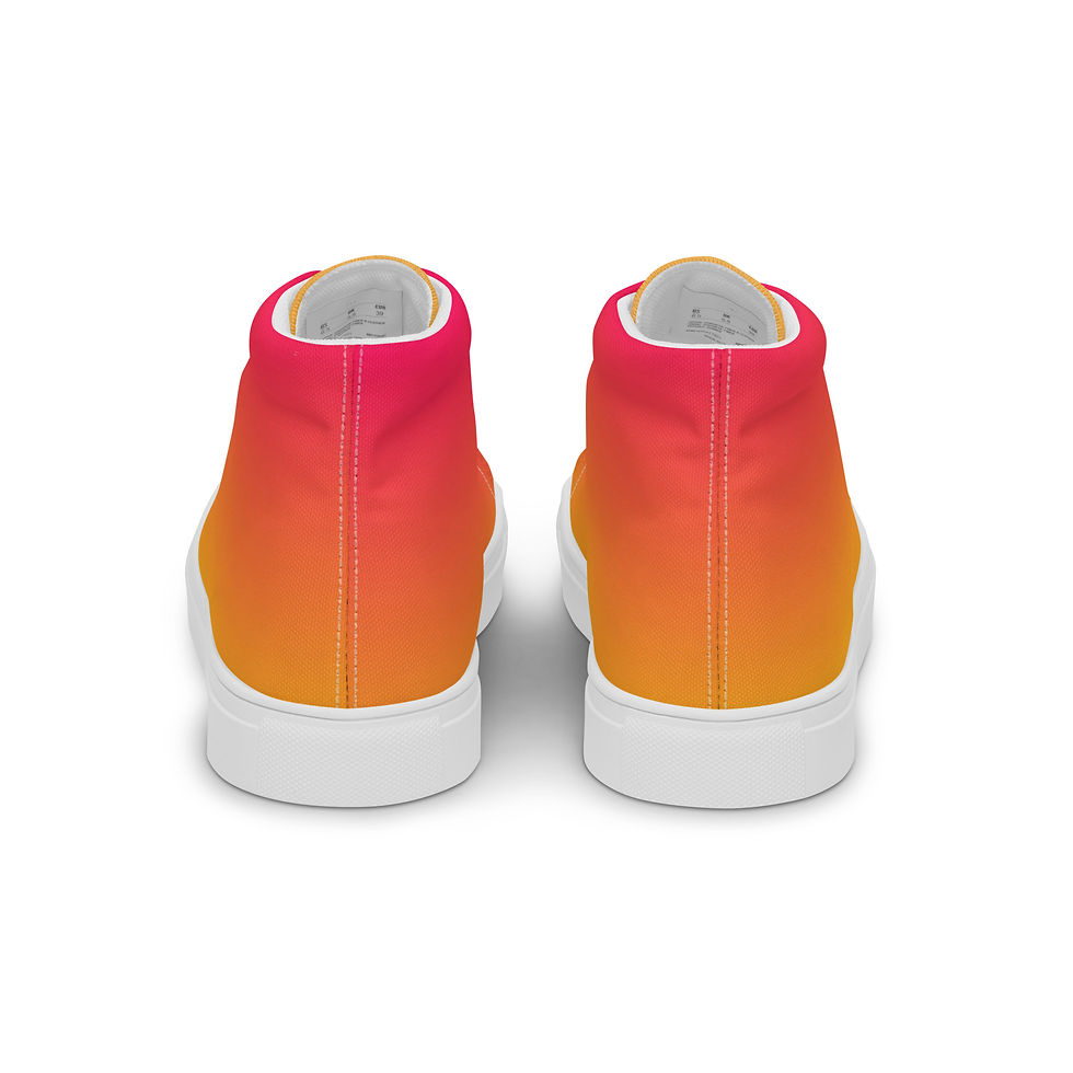 Thumbnail: Be Inspired Sunset high tops