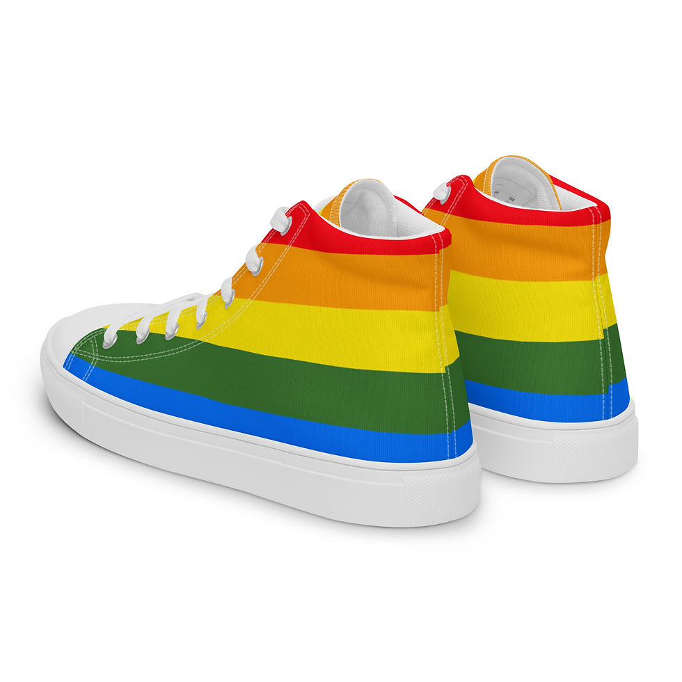 Thumbnail: Be Inspired Rainbow high tops