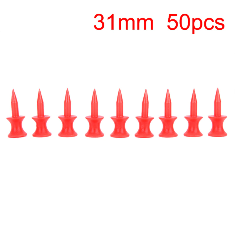 50Pcs/set Plastic Double-deck 31mm Golf Tees 