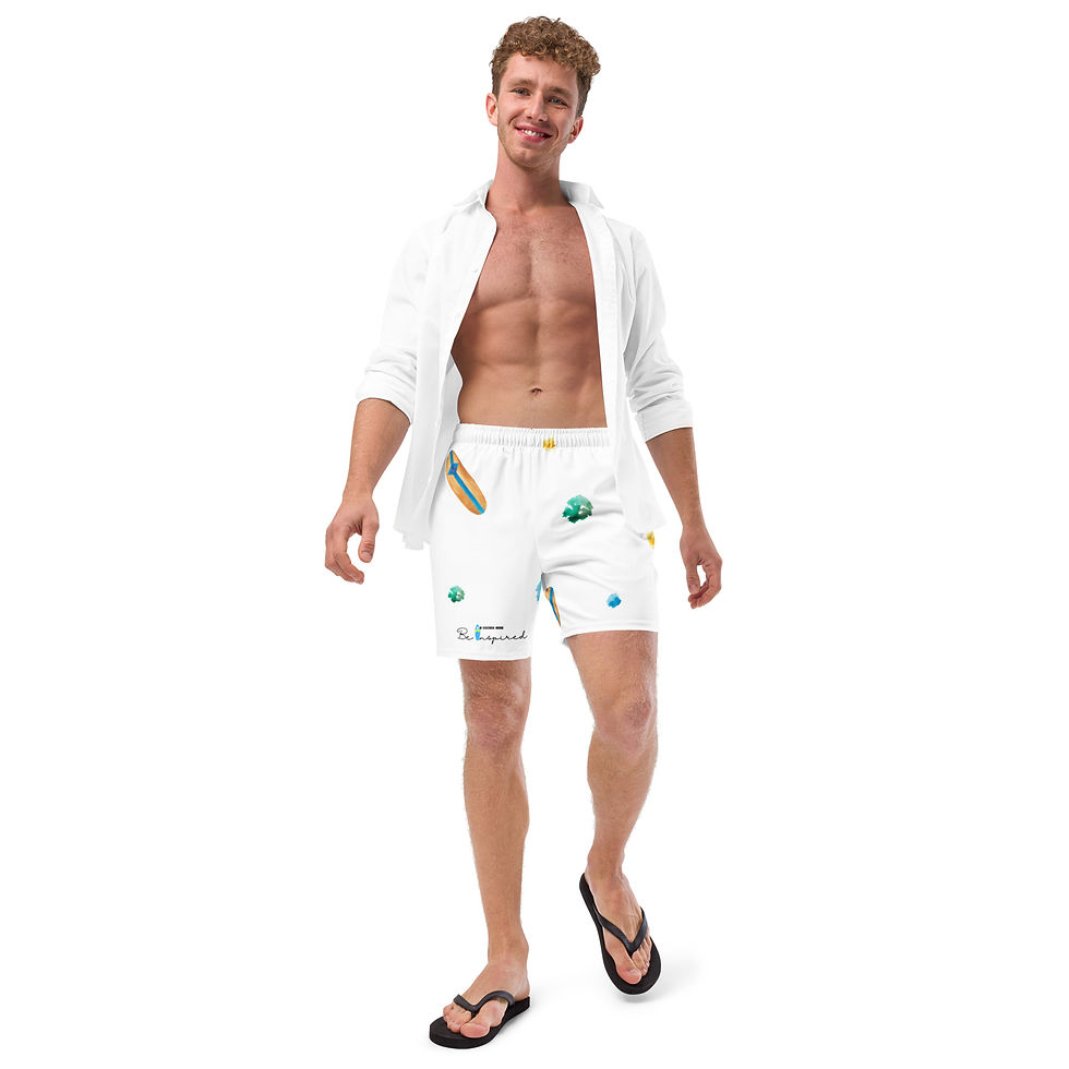 Thumbnail: Be Inspired Surf pattern Boardies