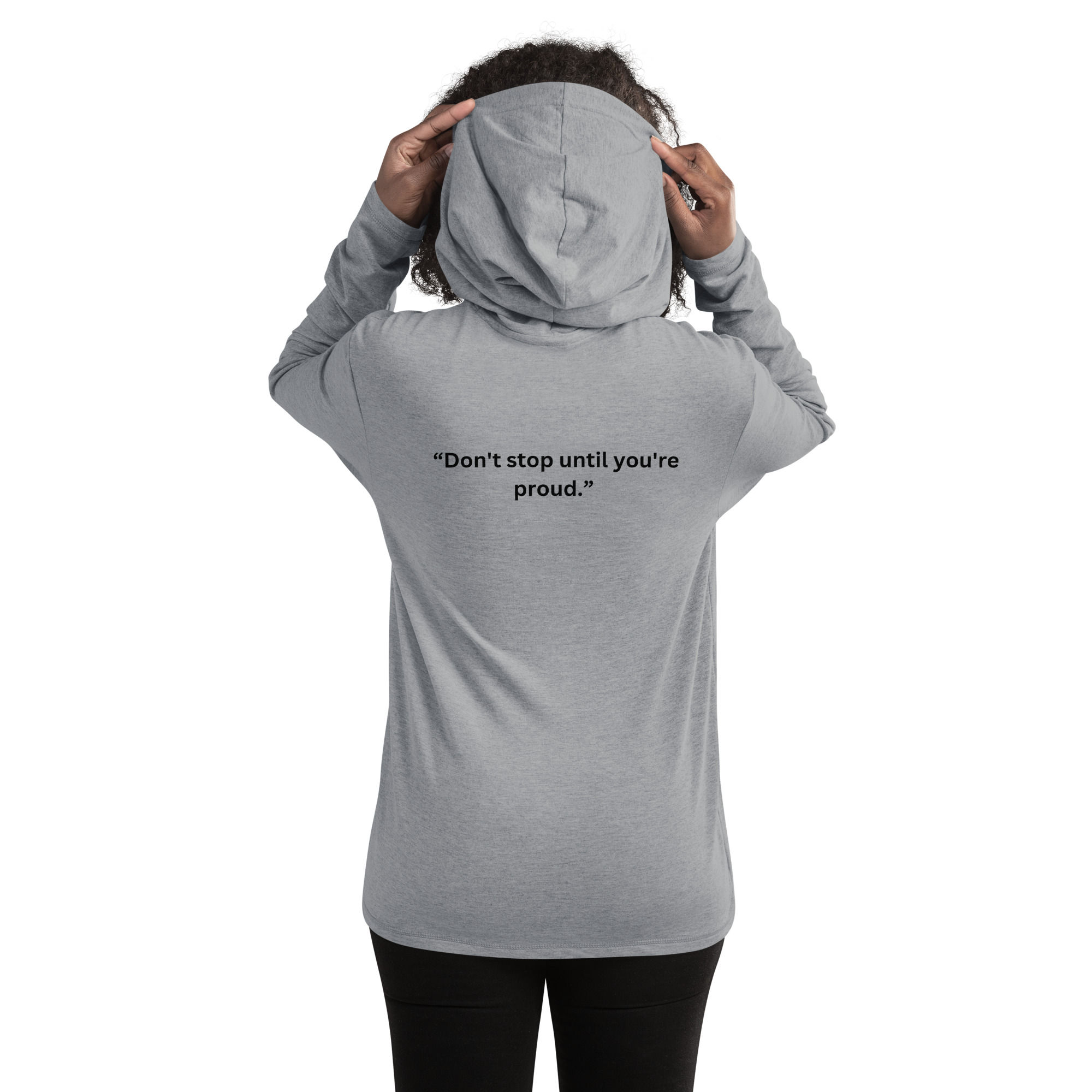 Be Inspired Lightweight Hoodie Quotes Range