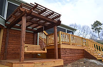 Pergola, Swing, and Decks