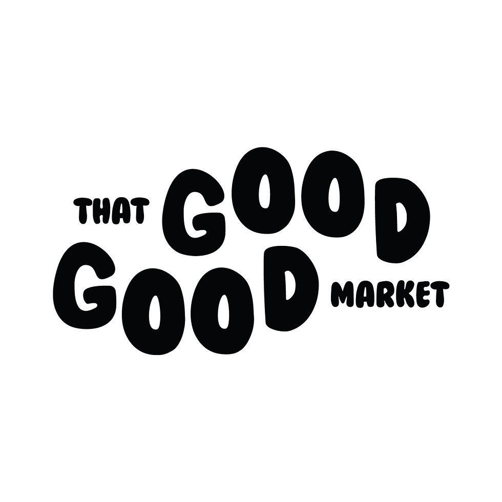 That Good Good Market logo design 
