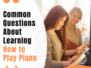Common Questions About Learning How to Play Piano