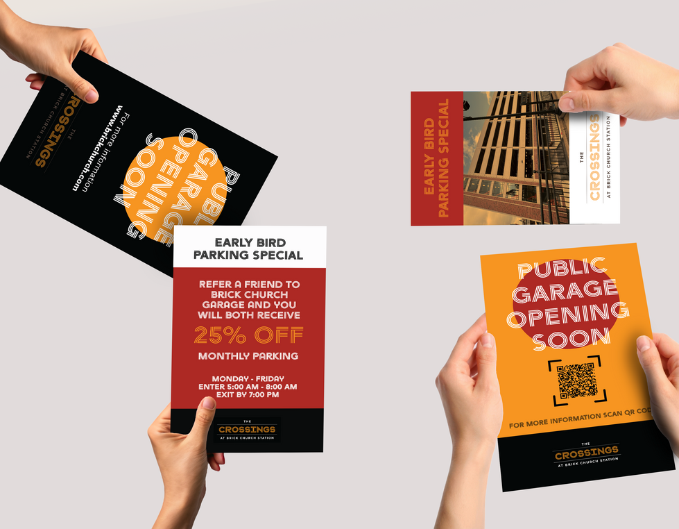 Promotional Flyer Collection — Brick Church Garages, NJ (2025)