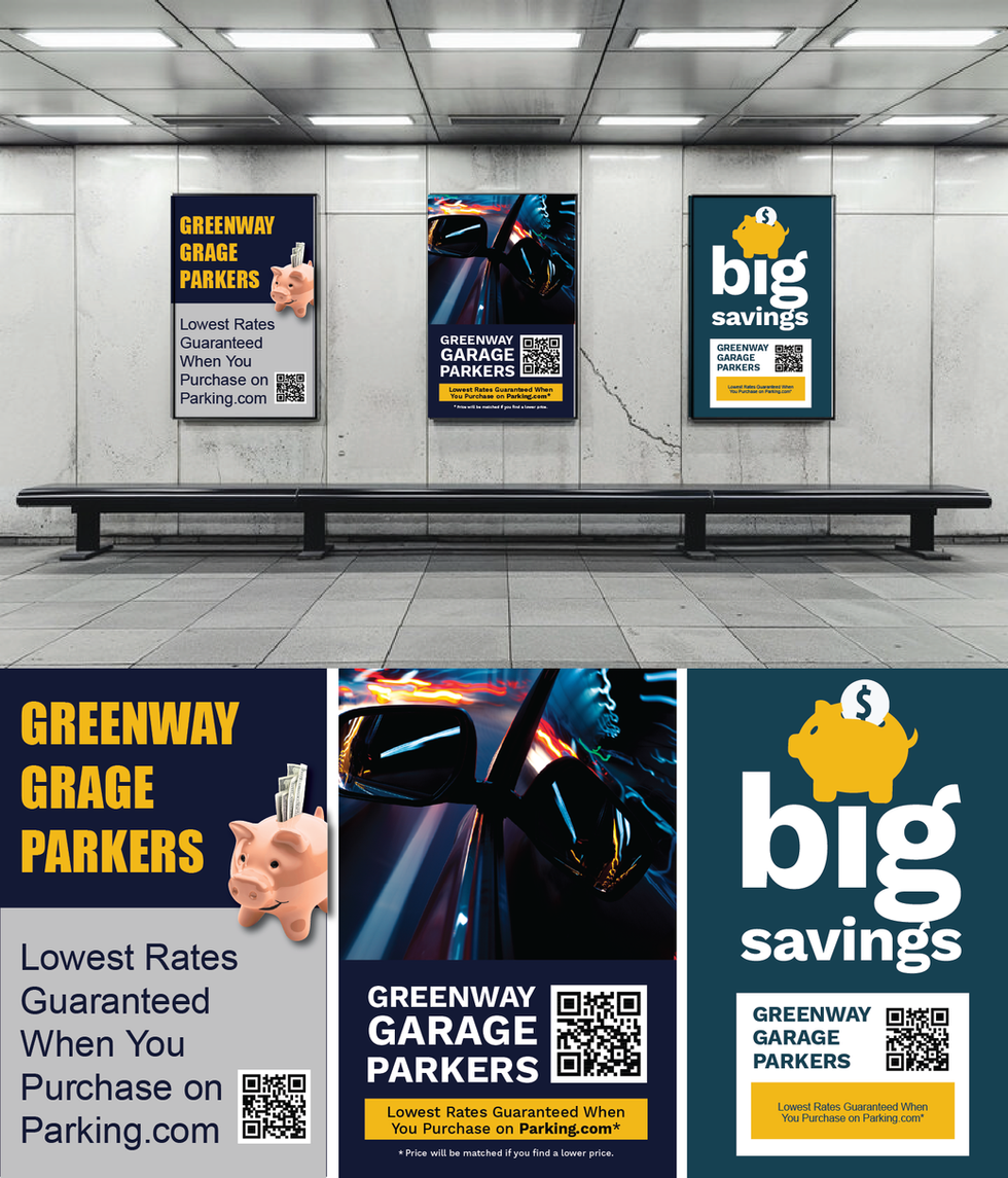 Transit Shelter Posters (Greenway Garage Series)