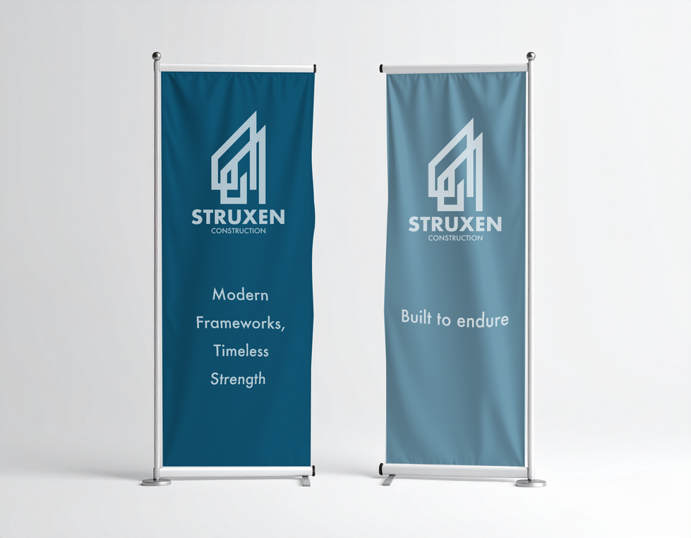 Brand Banners (Messaging + Logo)