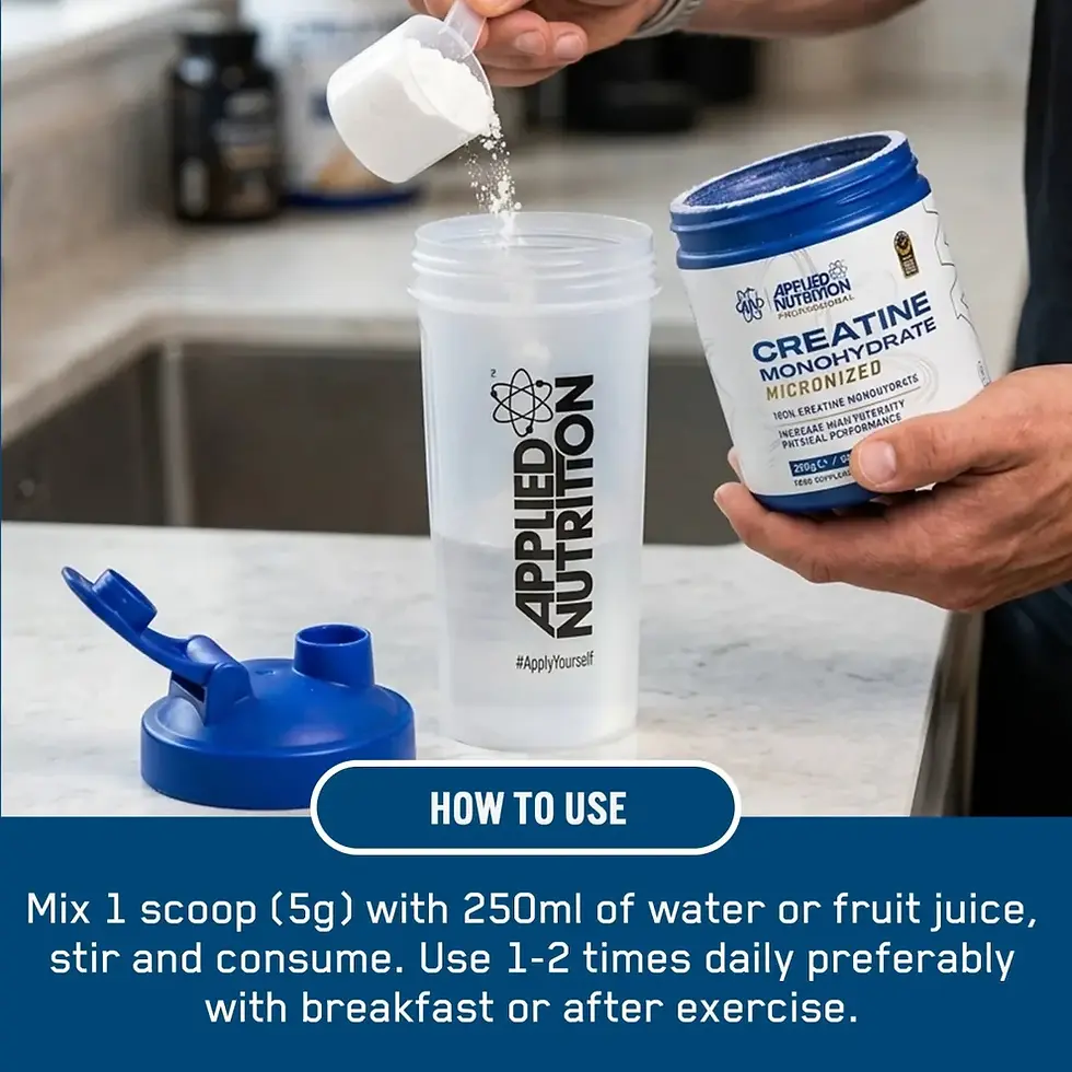 Thumbnail: Applied Nutrition Creatine Monohydrate - 250g / Unflavoured