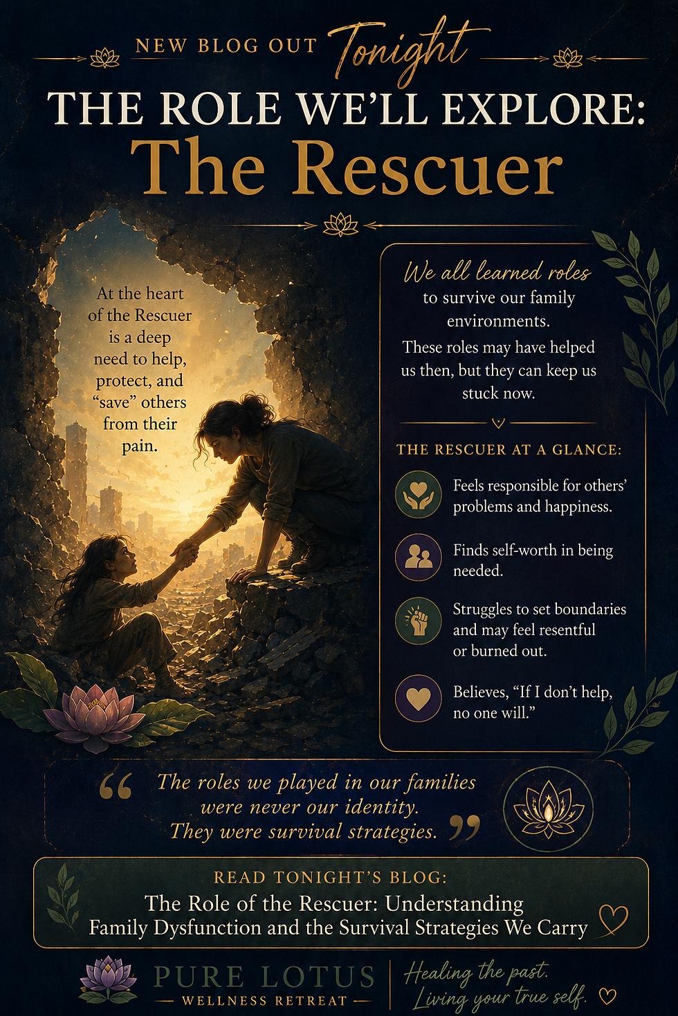 The Rescuer: The Child Who Saves Everyone