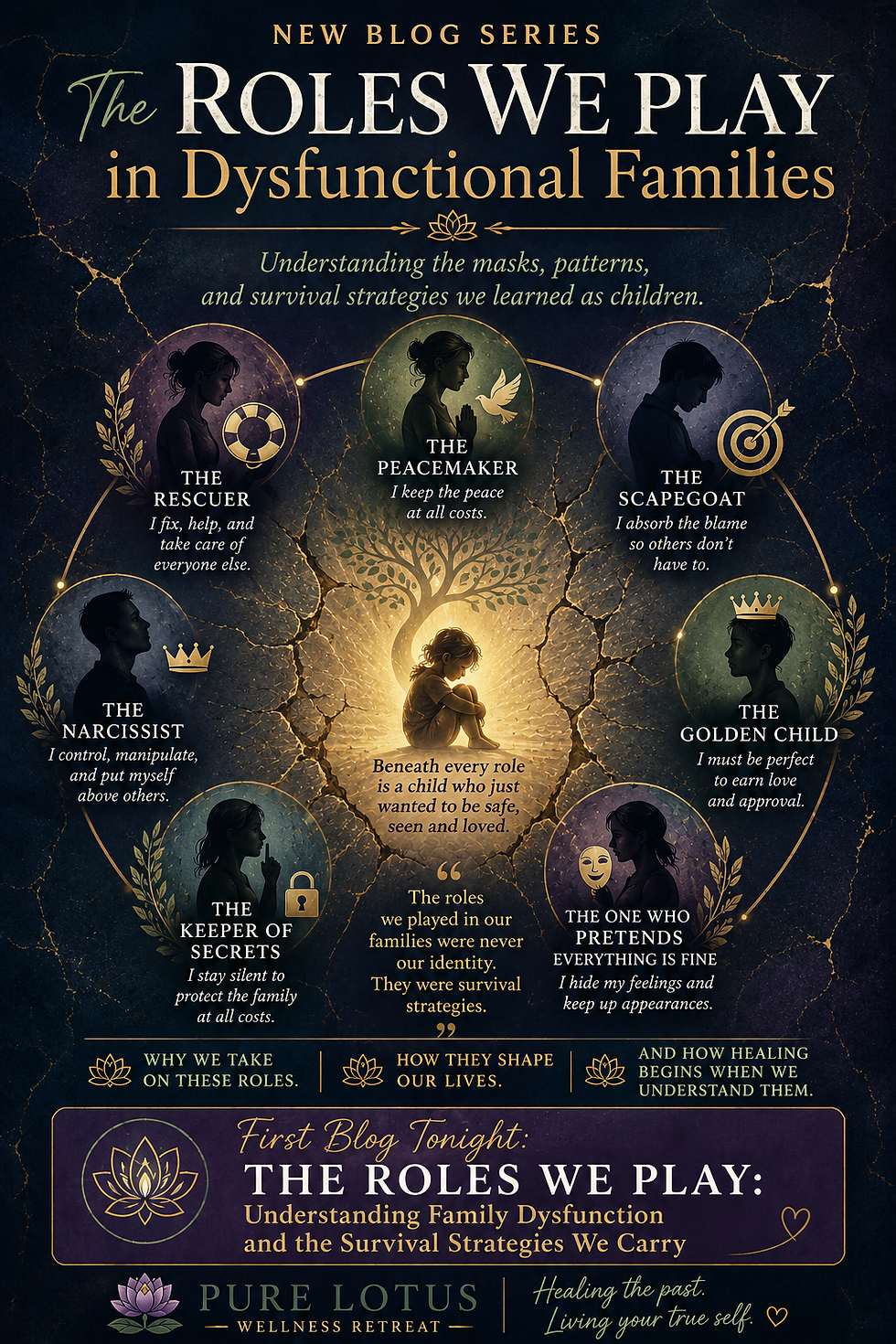 The Roles We Play: Understanding Family Dysfunction and the Survival Strategies We Carry