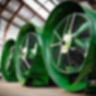 A dark green sustainable industry image showing industrial fans .jpg