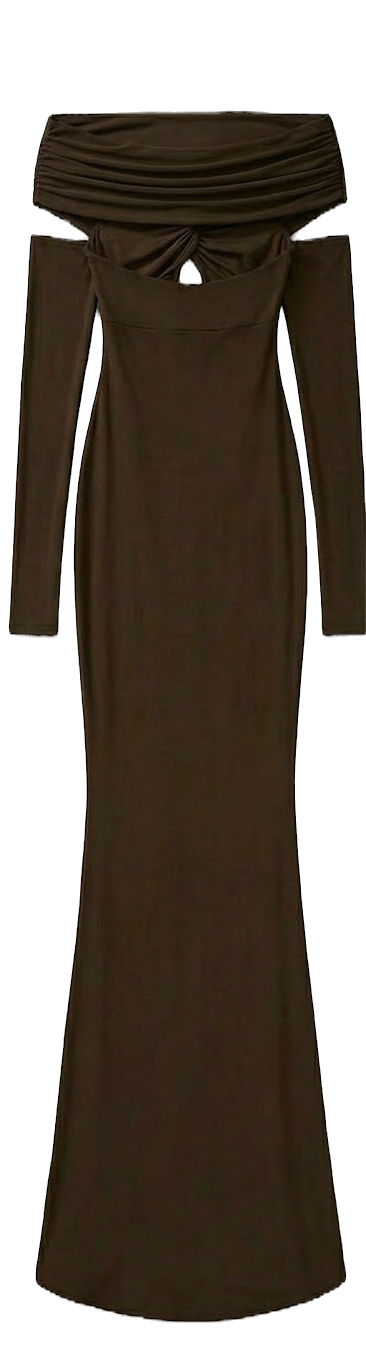 Thumbnail: COFFEE Dress for rent