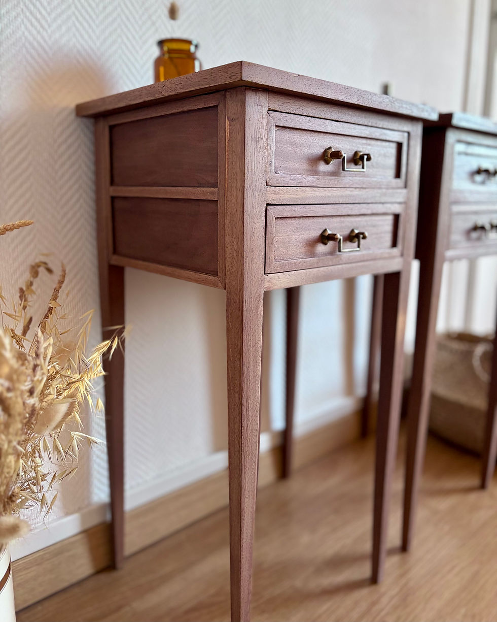 Miniature : La paire de chevets