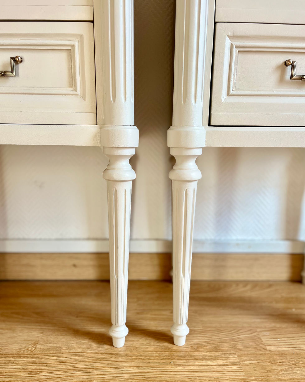 Miniature : La paire de chevets