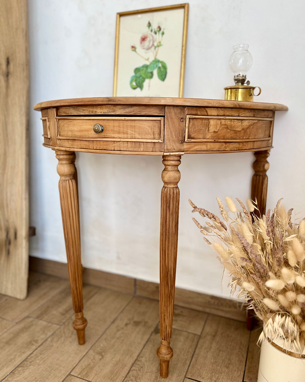 Miniature : La console demi-lune