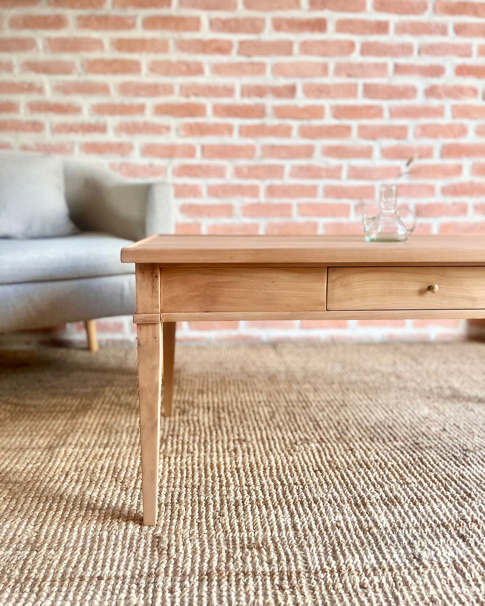 Miniature : La table basse en merisier