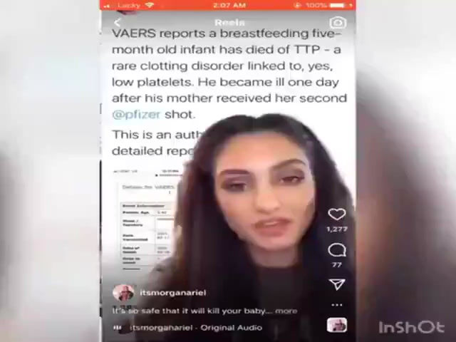 MOTHER TAKES PFIZER EXPERIMENTAL “VACCINE” - NEWBORN FIVE MONTH OLD PASSES AFTER SHE BREAST FED IT