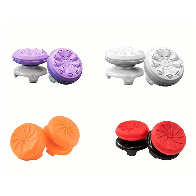 Thumbnail: 2pcs Hand Grip Extenders Caps Anti-Slip Gamepad Thumb Stick Grips High Low Rise
