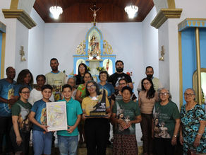 ACOLHIDA DO SÍMBOLO DA CEB’s | PARÓQUIA DE ABAÍRA.