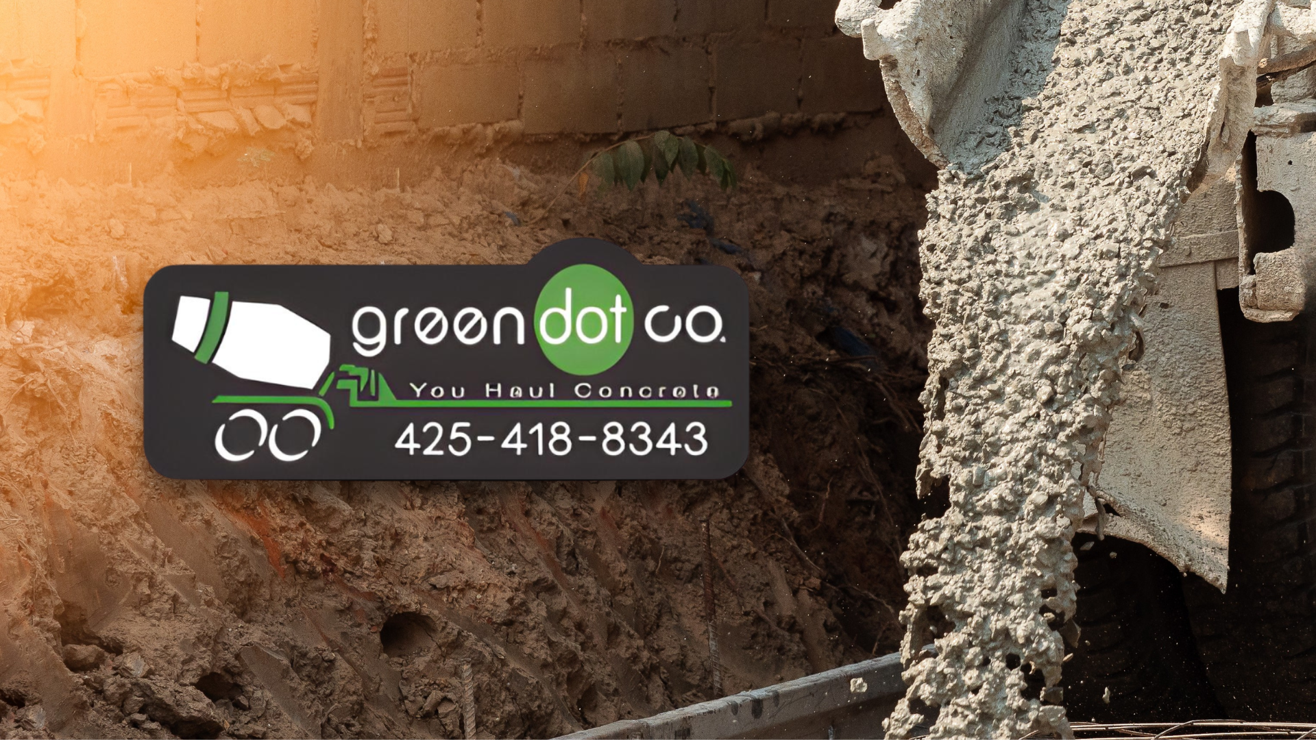 Contact Green Dot Concrete | Snohomish Ready Mix Provider