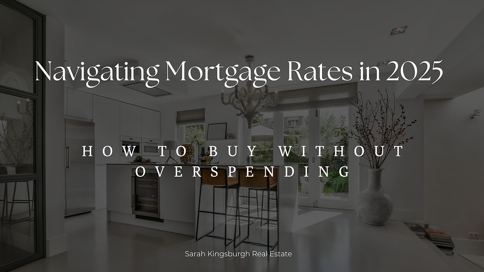 Navigating mortgage rates in 2025 – A guide for homebuyers to understand rising rates and make smart decisions in today’s market.