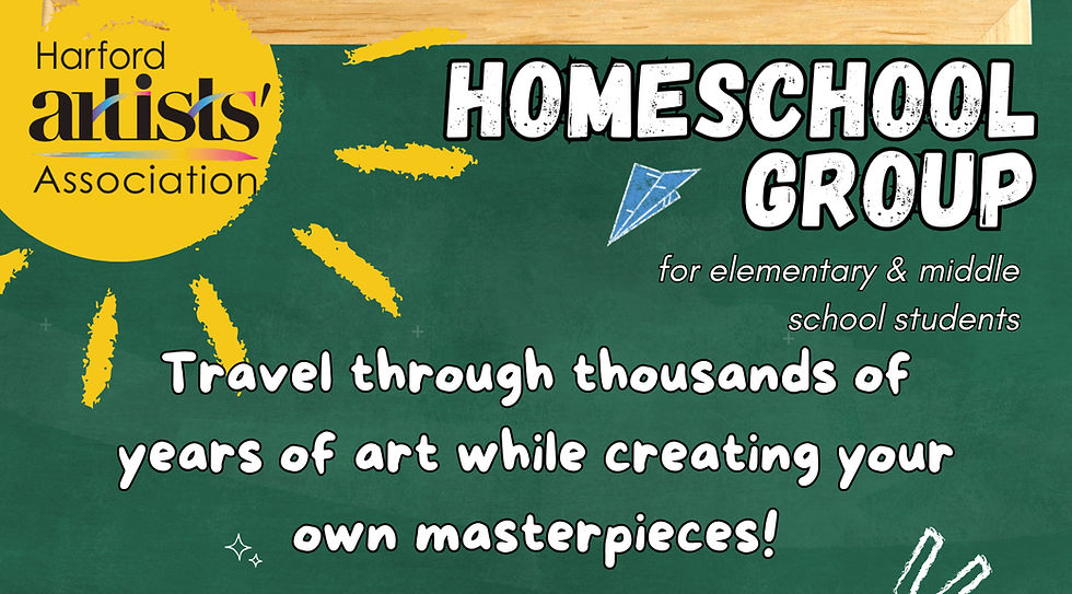 Art Homeschool Group - Elementary Age Group