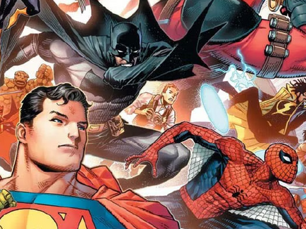 DC/Marvel: The Cosmic Kiss Caper & Other Stories Drops in September