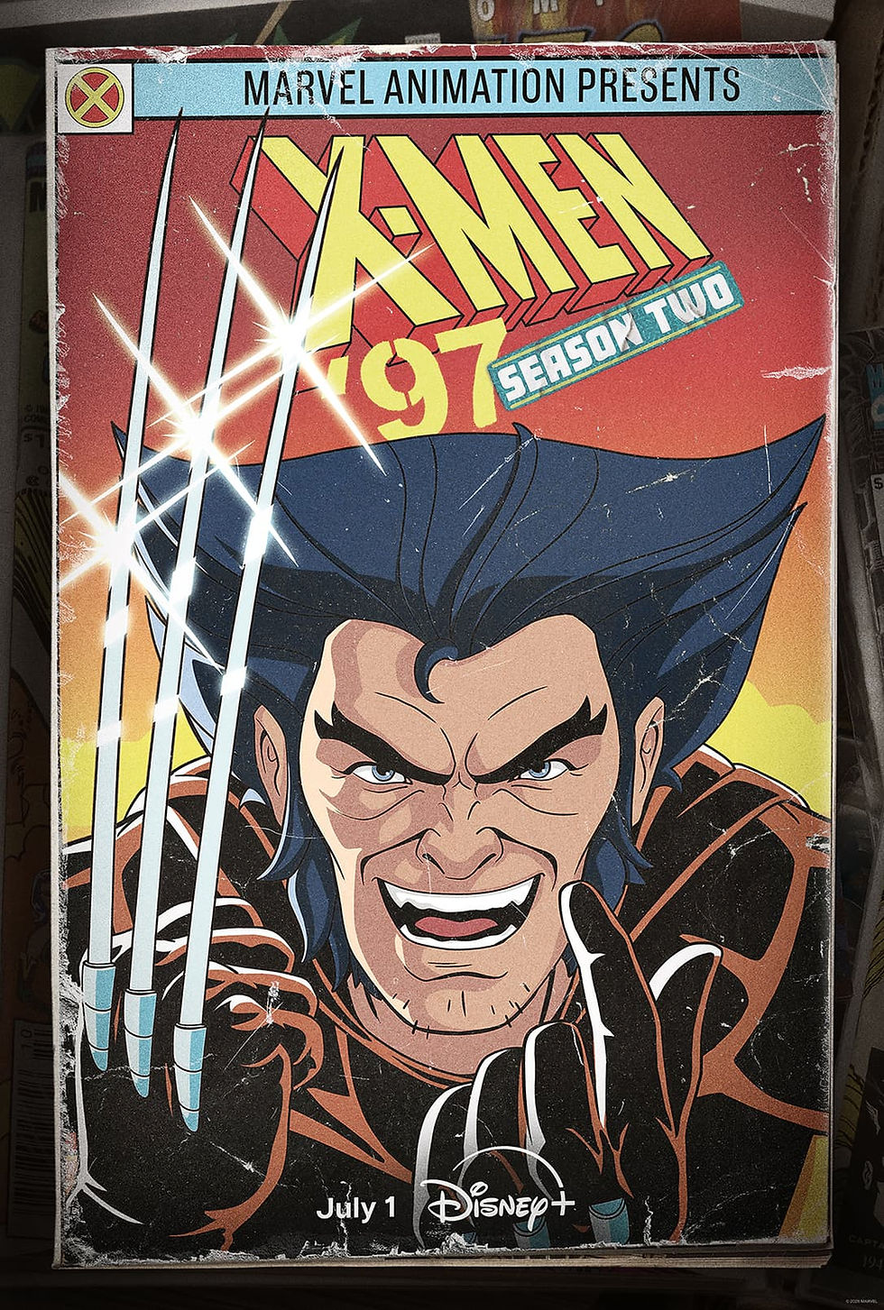 X'Men '97 Season 2 Poster | Wolverine #1 (1982) Homage