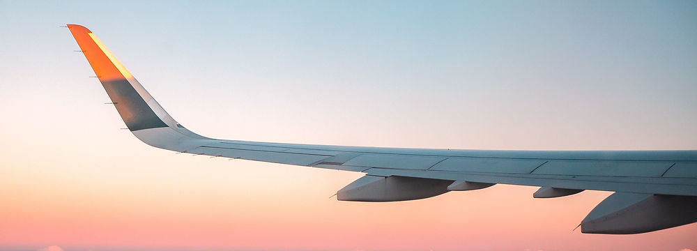 Travel booking essentials: passport, camera, and journal.