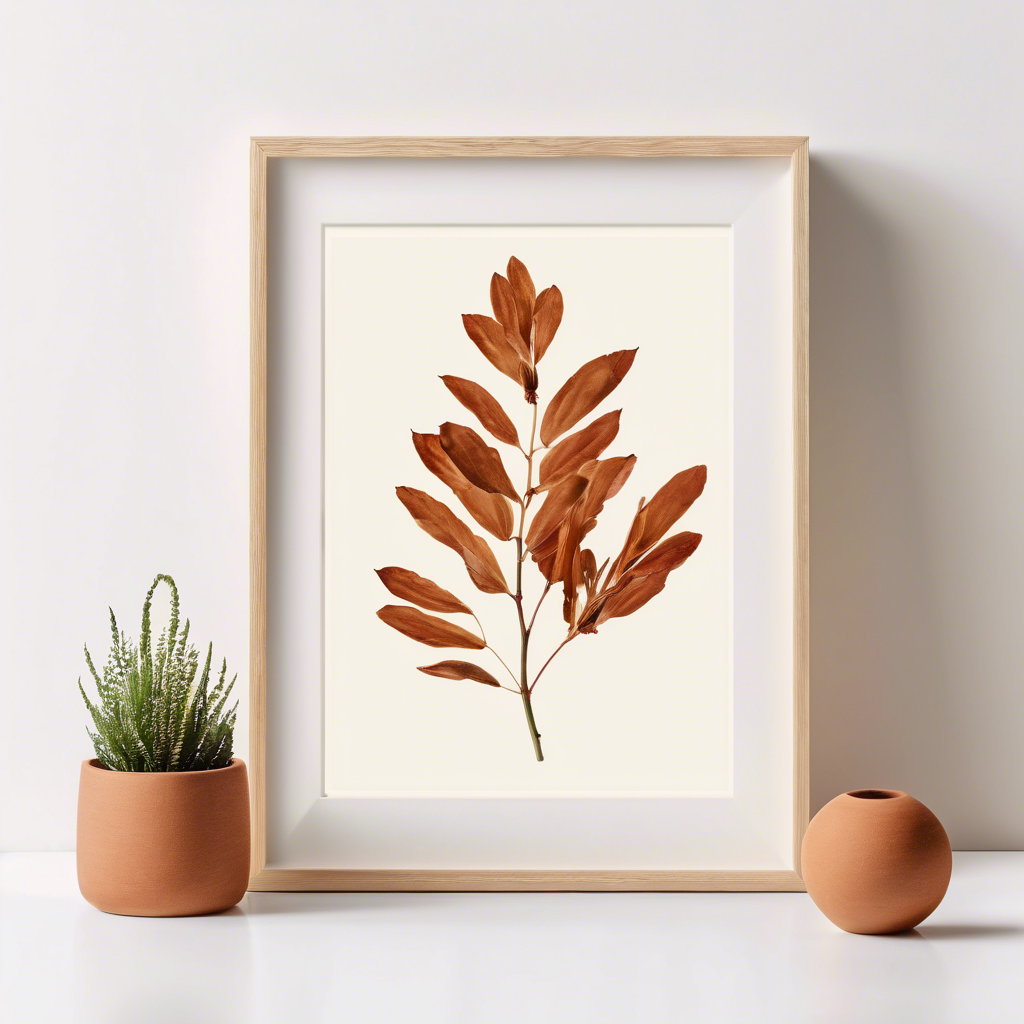 Framed Botanical Print