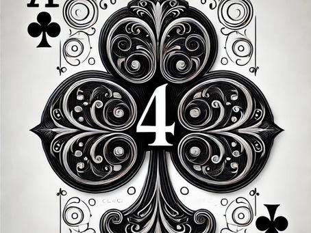 Cognitive Calm Leading to Foundational Findings with the 4♣️ Energy Today