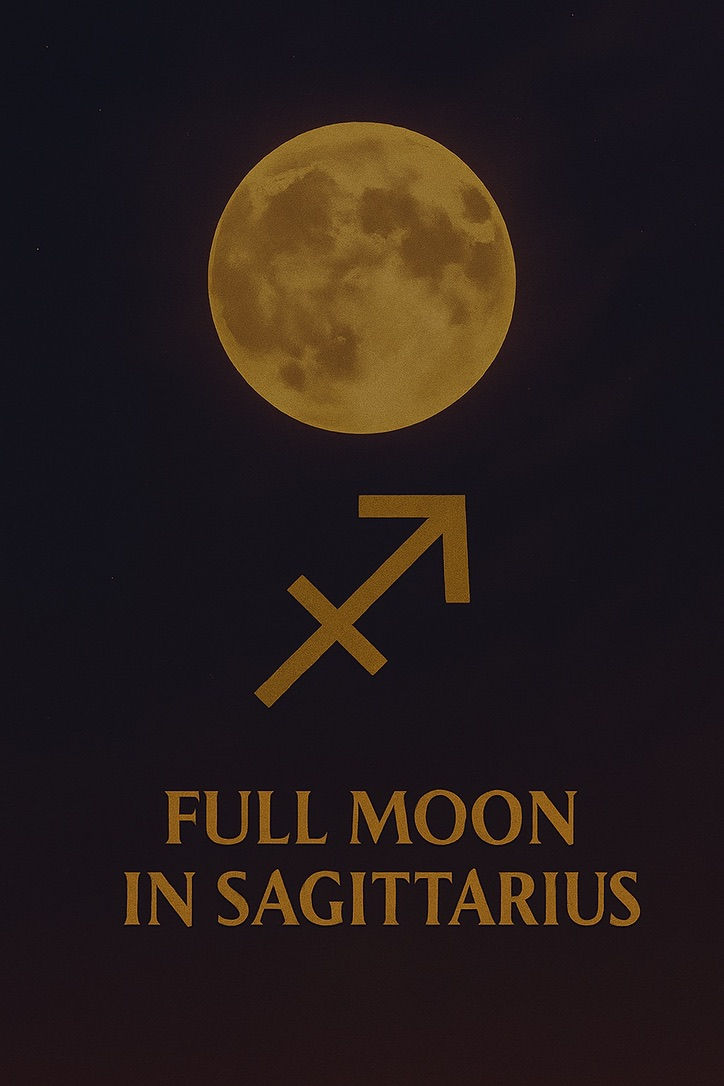 Full Moon in Sagittarius: June 11, 2025 at 3:42 AM EST