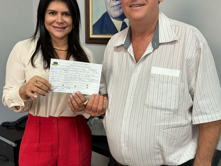 LÍDER DA DIGNIDADE SOCIAL FILIA-SE AO MDB!
