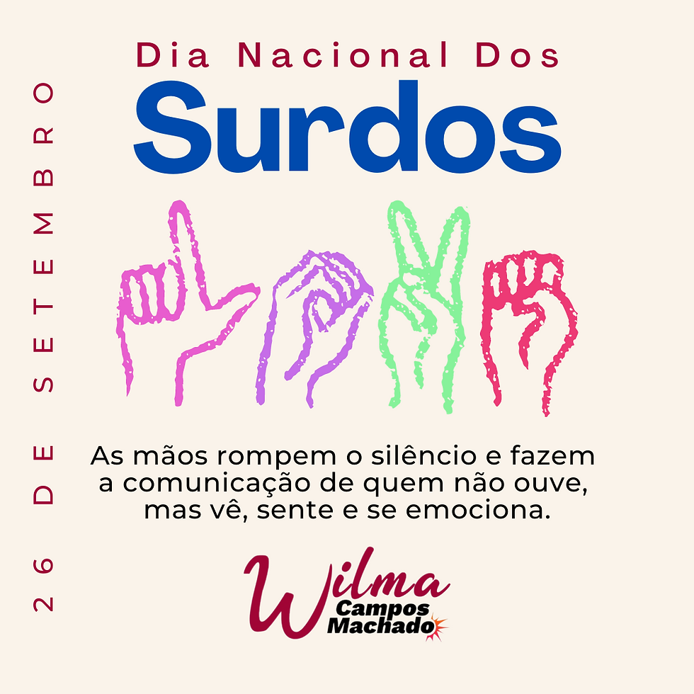 dia nacional do surdo