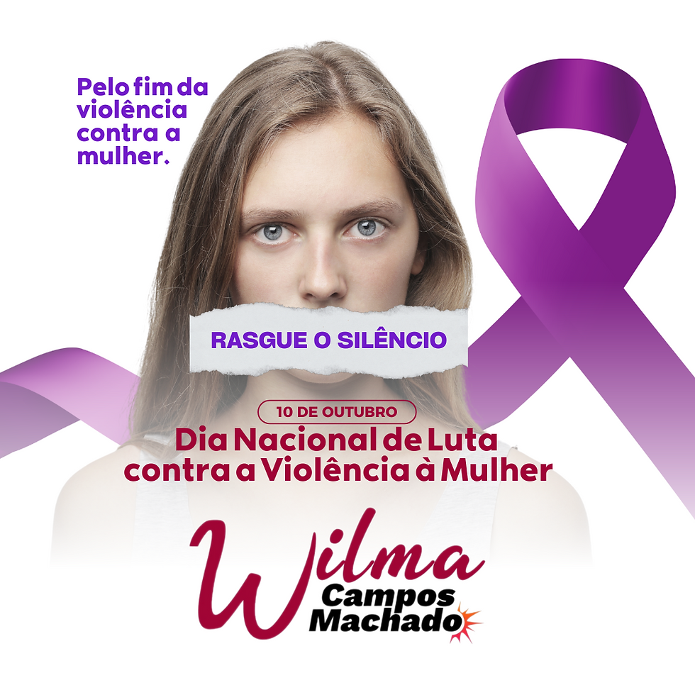 Dia Nacional de Luta contra a Violência à mulher