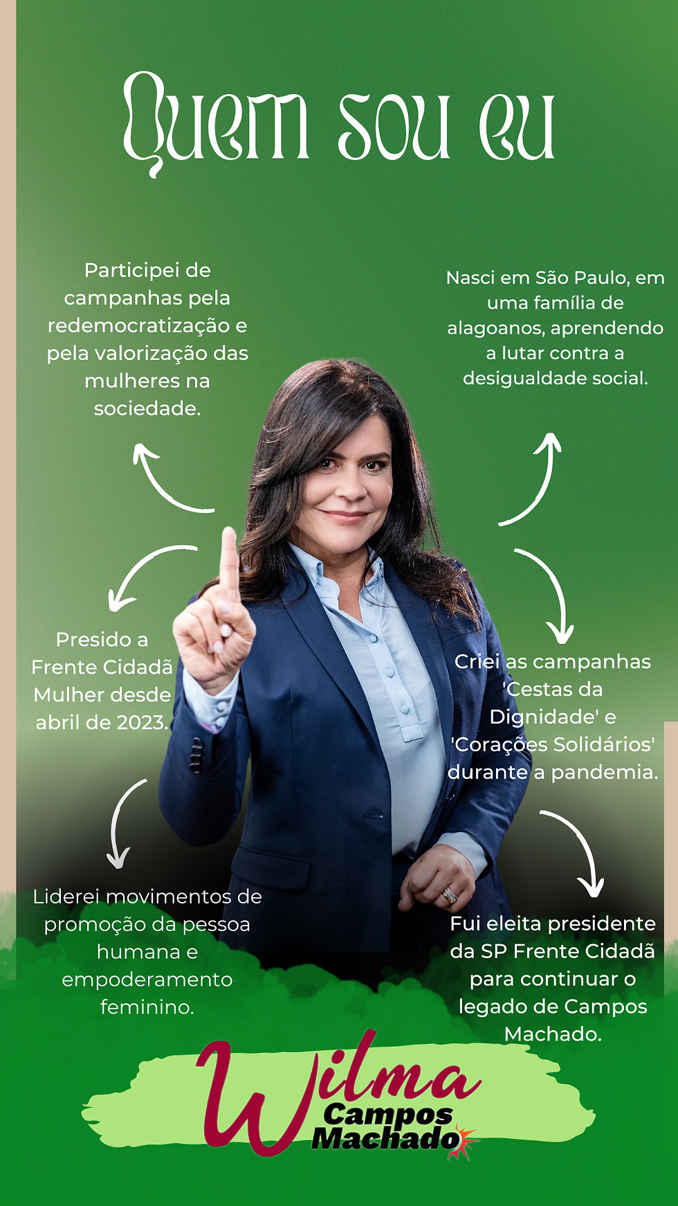 foto explicativa de quem é wilma campos machado