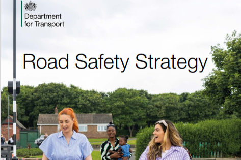 DfT Road Safety Strategy front cover