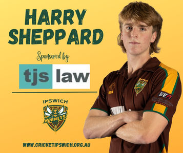 Player Sponsor to senior player, Harry Sheppard!