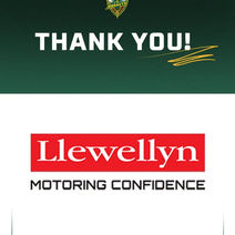 Thank you to major sponsor - Llewellyn Motors.
