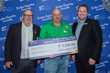 "Brothers Helping Others" Community Grant