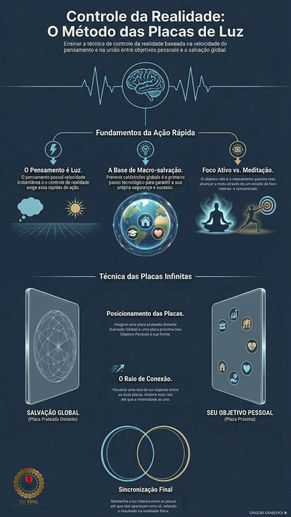 O pensamento é luz e a luz é instantânea! 💡⚡️Método das Placas de Luz de Grabovoi.