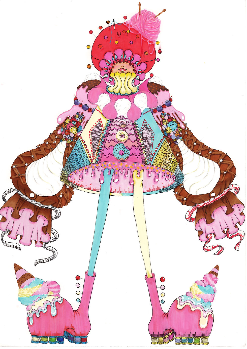 原　寧音_山本学園情報文化専門学校_be eroded