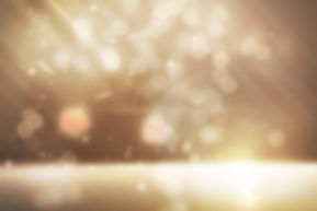 Different gold sparkles effect floating and have soft light floor at below scene with glit...und.jpg