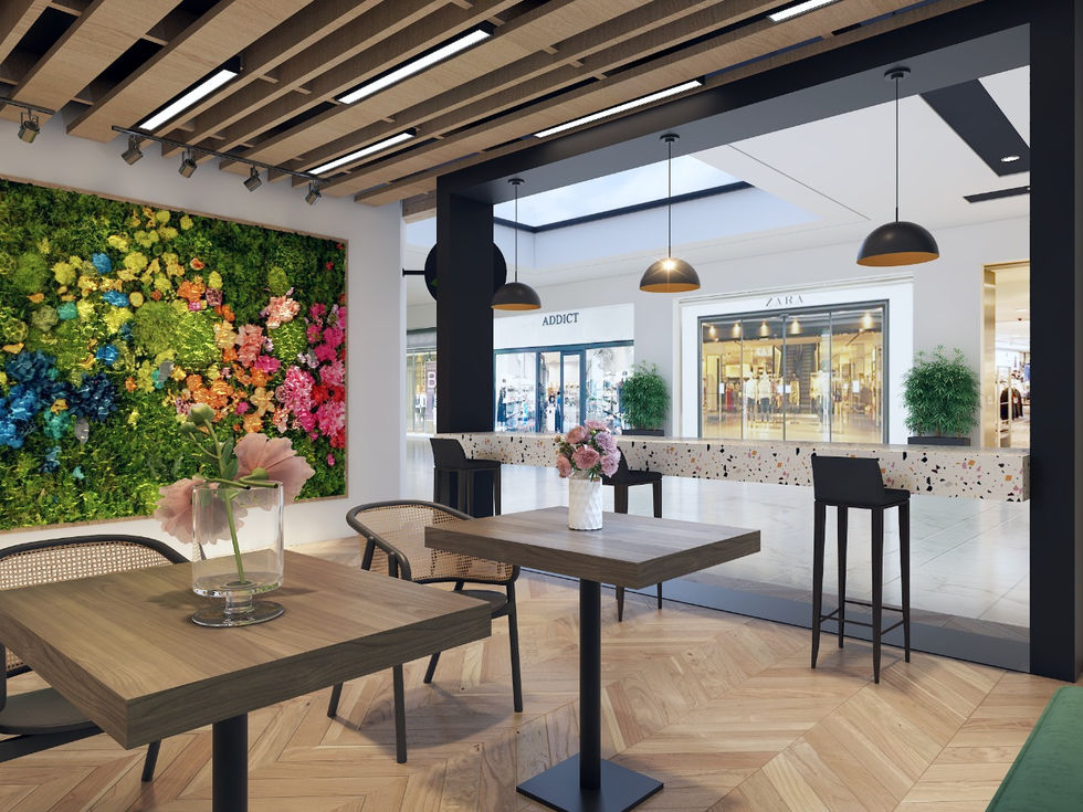 Modern and Inviting Store Front