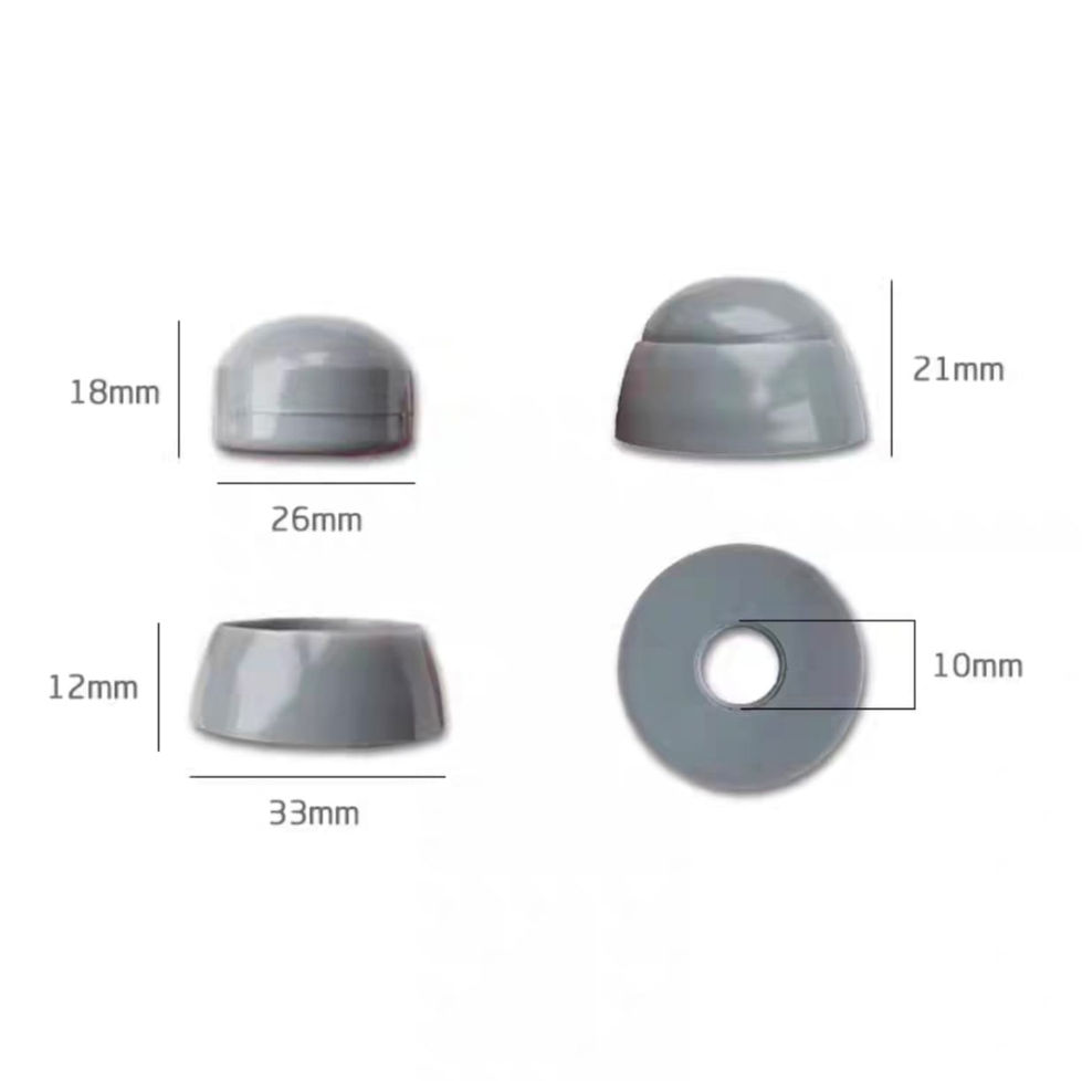 Donut Screw Cap
(Yellow, Blue, Grey, Black)