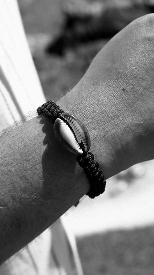 Bracelet coquillage homme