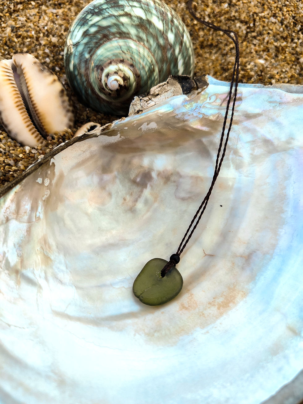 Miniature : Collier SEAGLASS