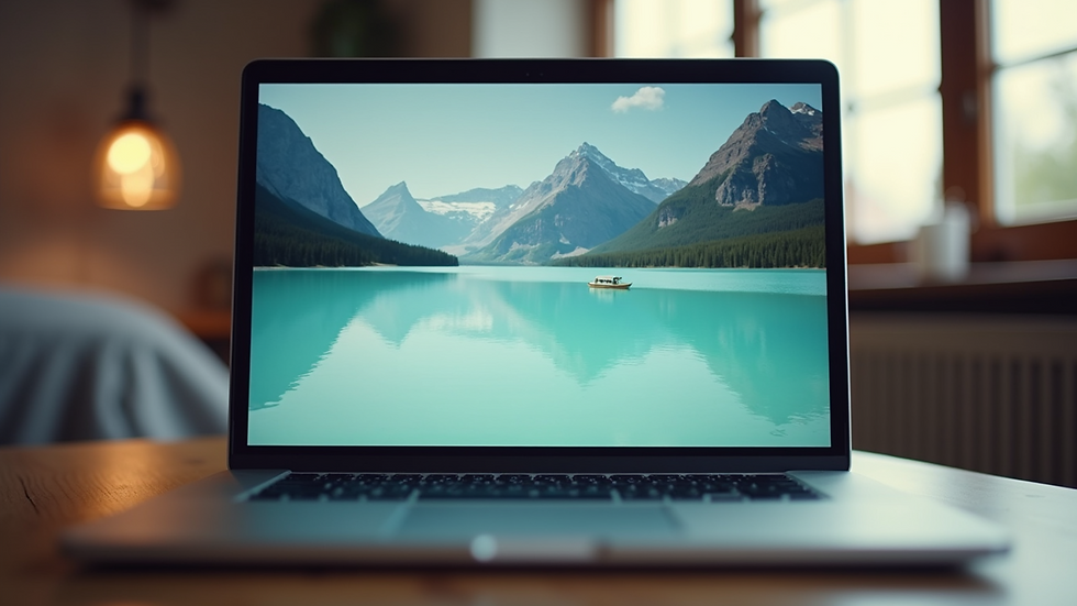 Close-up view of a laptop screen showing a travel review form